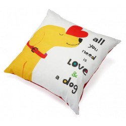 Accent Pillow - All You Need Is Love and a Dog