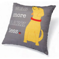 Accent Pillow - Wag More Bark Less