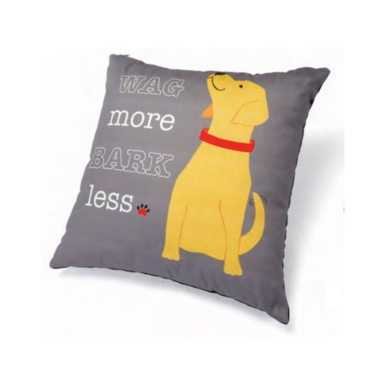 Accent Pillow - Wag More Bark Less