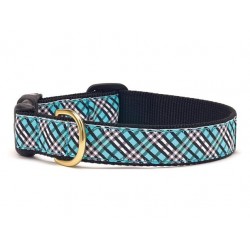 Aqua Plaid Extra Wide