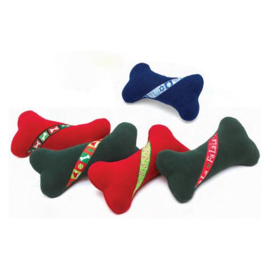 Fleece Bone Toys - Holiday