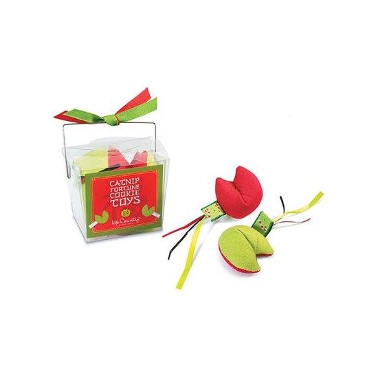 Christmas Catnip Fortune Cookies