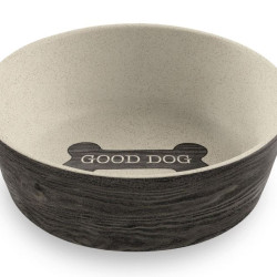 Bowl - Blackened Wood Bone