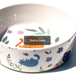 Bowl - Flower Cats