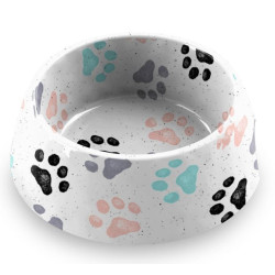 Bowl - Retro Paw Print