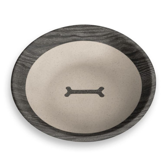 Bowl - Blackened Wood Bone