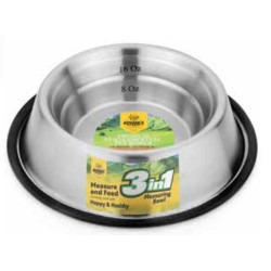 3 in 1 Portion Control Measured Feeding Bowl