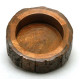 Wooden Bowl - Bark Bowl Round