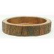 Wooden Bowl - Bark Bowl Round
