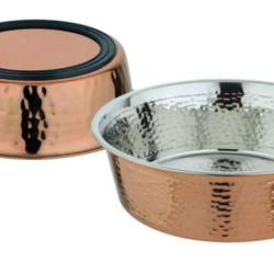 Copper Finished Stainless Steel Bowl - Heavy