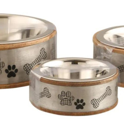Wood & Metal Sleeve with Paw