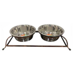 Double Diner - Bronze Finish