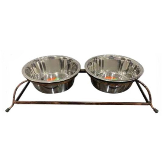 Double Diner - Bronze Finish
