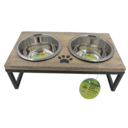 Double Diner - Modern with Paws