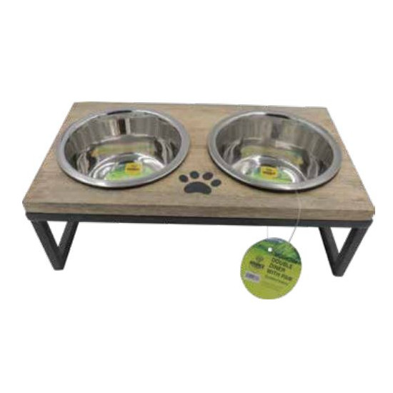 Double Diner - Modern with Paws