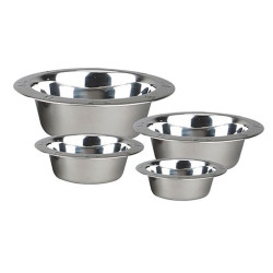Regular Embossed Wide Rim Feeding Bowl