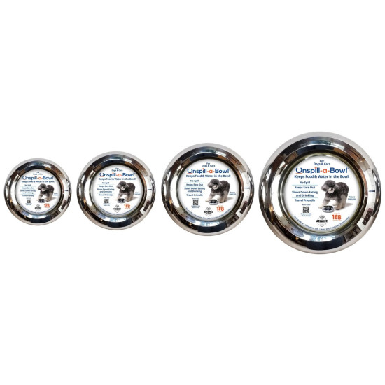 Unspill-A-Bowl 18/8 Stainless Steel