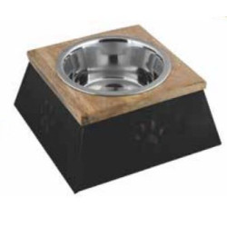 Wood Sleeve - Copper Finish with Removable SS Bowl