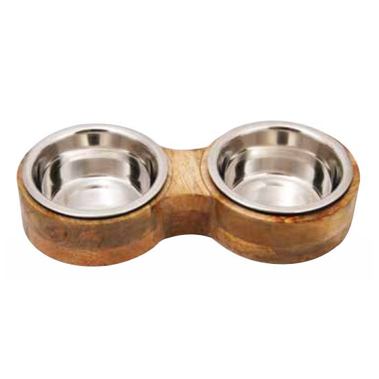 Wood Double Diner - Round