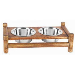 Wood Double Diner - Log Cabin