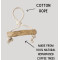 Tug & Chew Coffee Wood Rope Toy