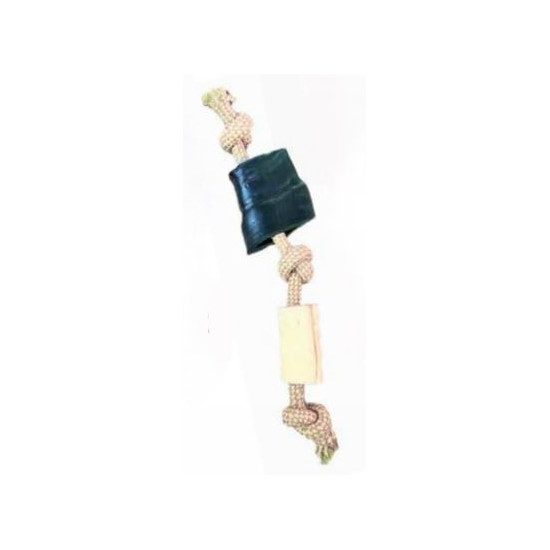 Natural Rope Toys - Horn Cheek Roll