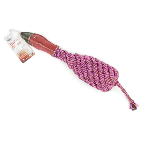 Natural Bottle Bird Crinkle Toys
