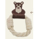 Natural Organic Cotton Tug with Leather