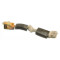 Cotton/Jute Rope Tug Toy with Buffalo Horn