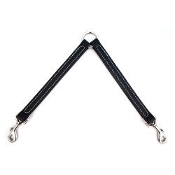 Leather Two-Dog Walking Coupler