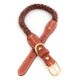 Cotton Rope with Leather Accents Collar