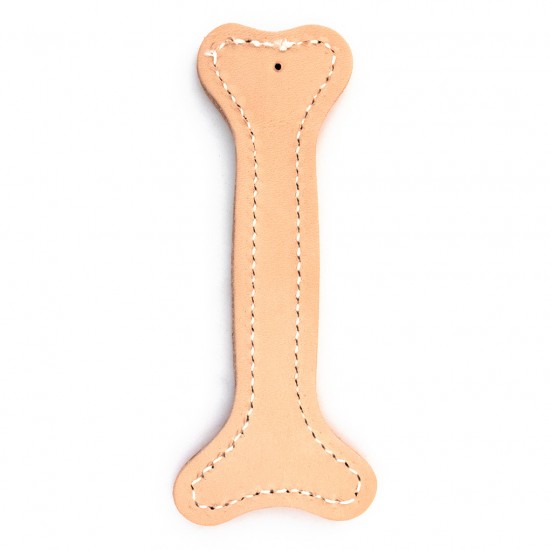 Interactive Natural Leather Dog Toy