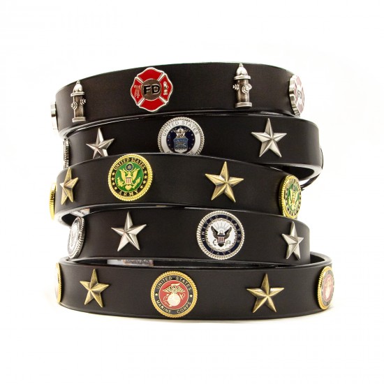 Service Emblem Collar & Leash