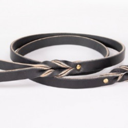 Braided Leather Leash