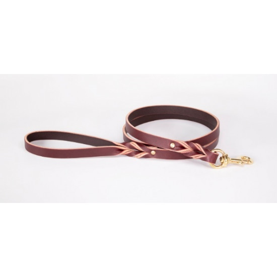 Braided Leather Leash
