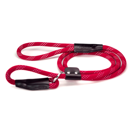 Reflective Rope Leashes - Slip End