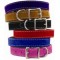 Saratoga Suede Collar & Leash