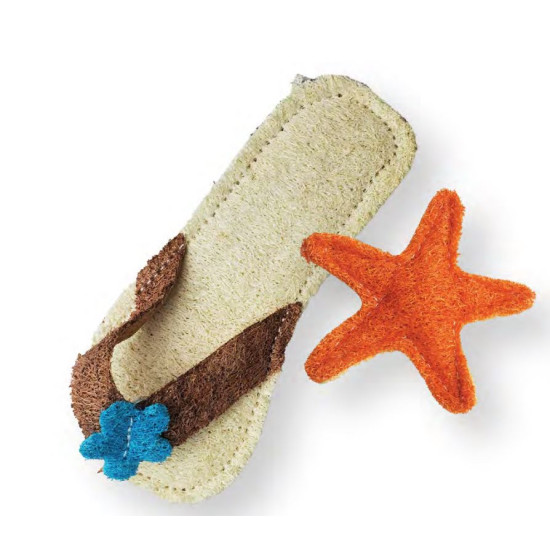 Loofa Toy - Beach Set