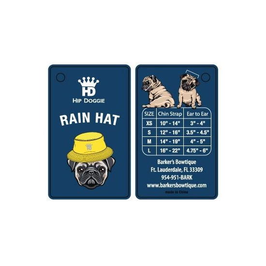 Raincoat - Bucket Rain Hats