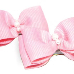 Small Bows - Light Pink