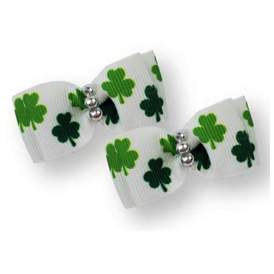 Small Bows - Shamrocks