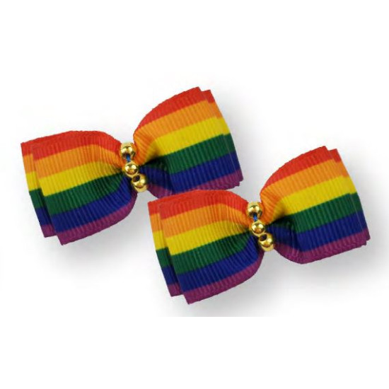 Small Bows - Rainbow