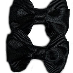 Small Bows - Formal Black
