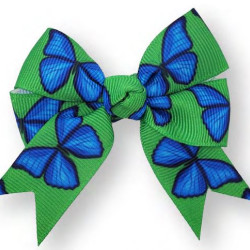 Large Bow - Butterflies