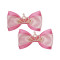 Small Bows - Tiara Pink