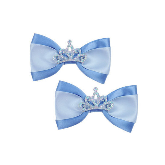 Small Bows - Tiara Blue