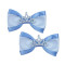 Small Bows - Tiara Blue