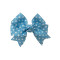 Large Bow - Blue Crowns