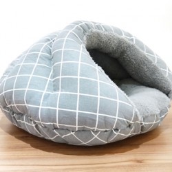 Burger Bed - Gray Lattice
