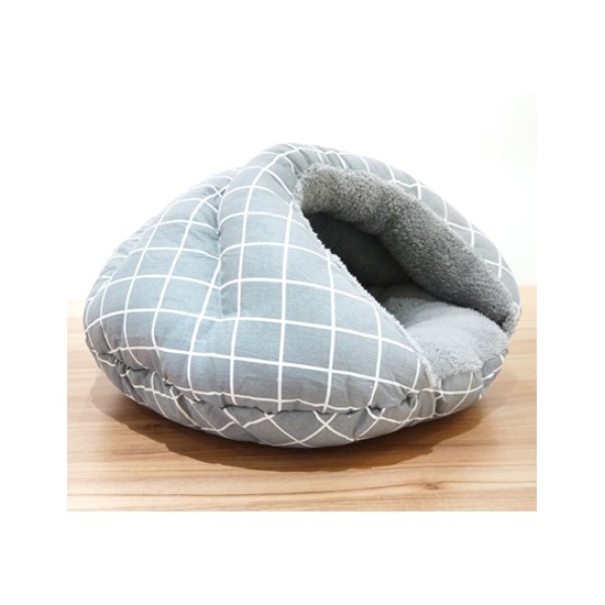 Burger Bed - Gray Lattice